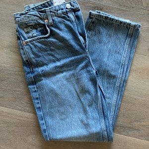 Free People Straight Leg Jeans